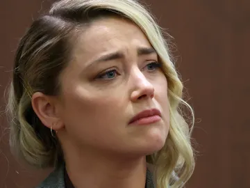 Amber Heard en el juicio con Johnny Depp Amber Heard en el juicio con Johnny Depp