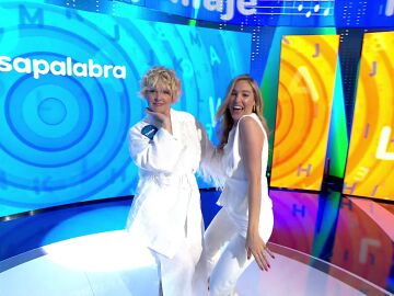 Tania Llasera e Isabel Forner se ponen &lsquo;Maquillaje&rsquo; en pleno &lsquo;Pasapalabra&rsquo; gracias a Mecano