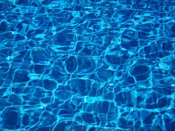 Una piscina en una imagen de archivo