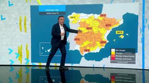 Roberto Brasero anuncia la llegada de una DANA, la gran esperanza para poner fin a esta histórica ola de calor Roberto Brasero anuncia la llegada de una DANA, la gran esperanza para poner fin a esta histórica ola de calor