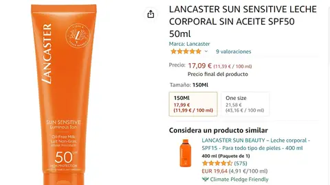 Protector solar cuerpo y cara Protector solar cuerpo y cara