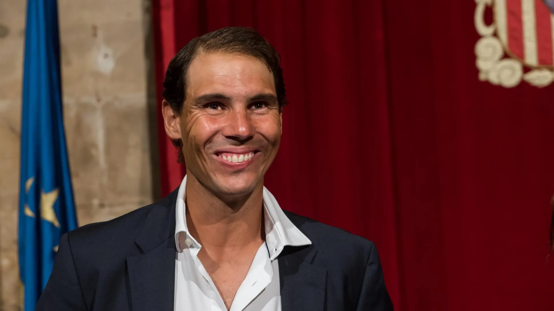 Rafa Nadal, en un acto de reconocimiento a su trayectoria en Mallorca Rafa Nadal, en un acto de reconocimiento a su trayectoria en Mallorca