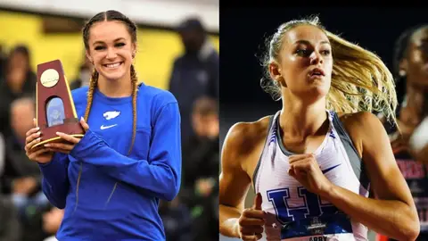 Abby Steiner, atleta de la Universidad de Kentucky Abby Steiner, atleta de la Universidad de Kentucky