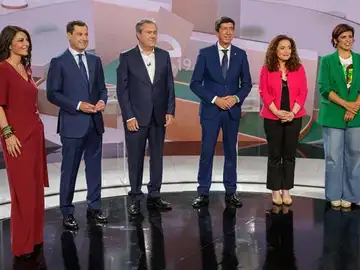 Candidatos en las elecciones de Andalucía