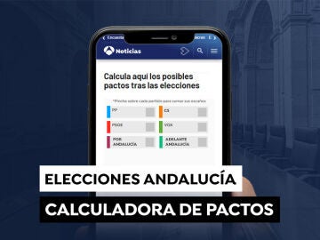 Calculadora de pactos de las elecciones de Andalucía 2022