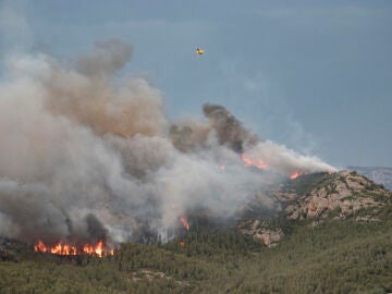 Incendio en Artesa de Segre