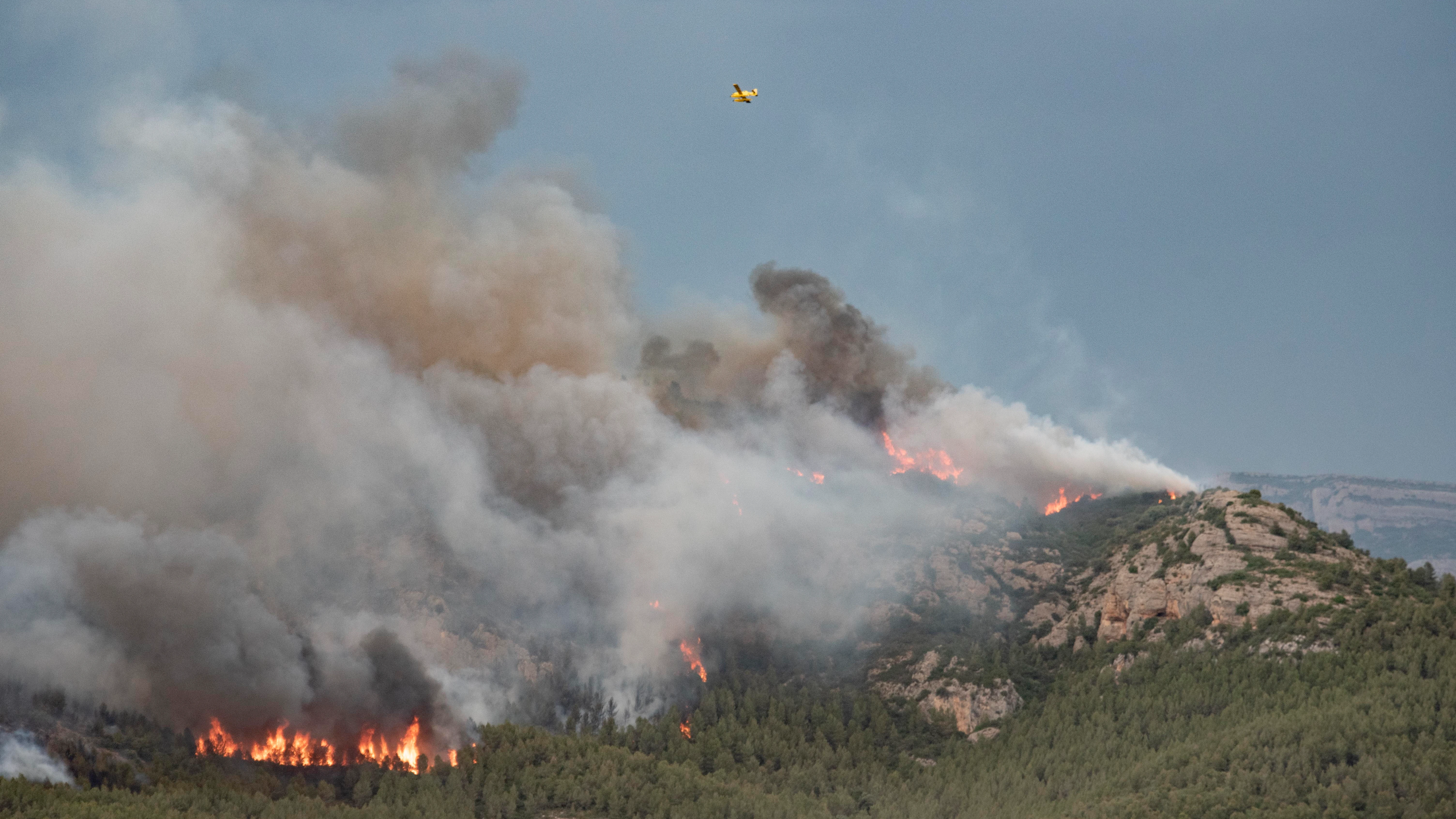 Incendio en Artesa de Segre Incendio en Artesa de Segre