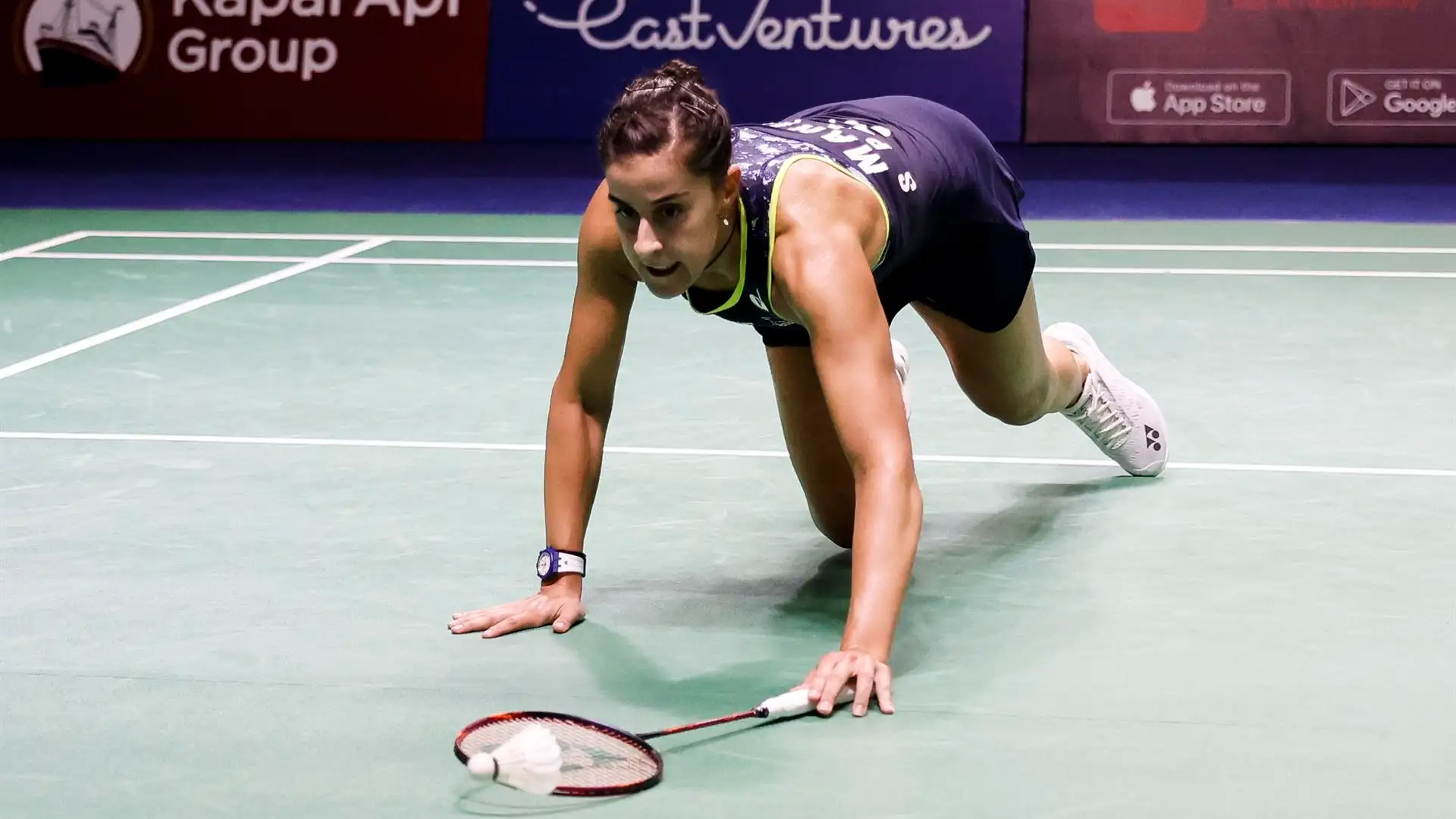 Carolina Marín, en el Abierto de Indonesia Carolina Marín, en el Abierto de Indonesia