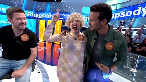 Locura total en ‘Pasapalabra’: Jaime Astrain y Tania Llasera se desmelenan con Queen Locura total en ‘Pasapalabra’: Jaime Astrain y Tania Llasera se desmelenan con Queen