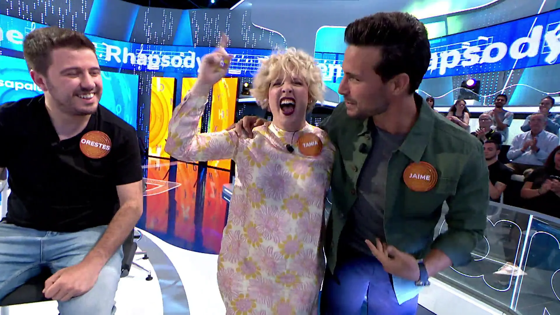 Locura total en ‘Pasapalabra’: Jaime Astrain y Tania Llasera se desmelenan con Queen 