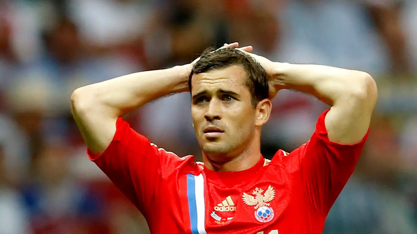 El excapitán de la selección rusa de fútbol, Igor Denisov El excapitán de la selección rusa de fútbol, Igor Denisov