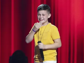 Joel Tena estalla a llorar al ver girarse a Sebastián Yatra en las Audiciones a ciegas de ‘La Voz Kids’ Joel Tena estalla a llorar al ver girarse a Sebastián Yatra en las Audiciones a ciegas de ‘La Voz Kids’