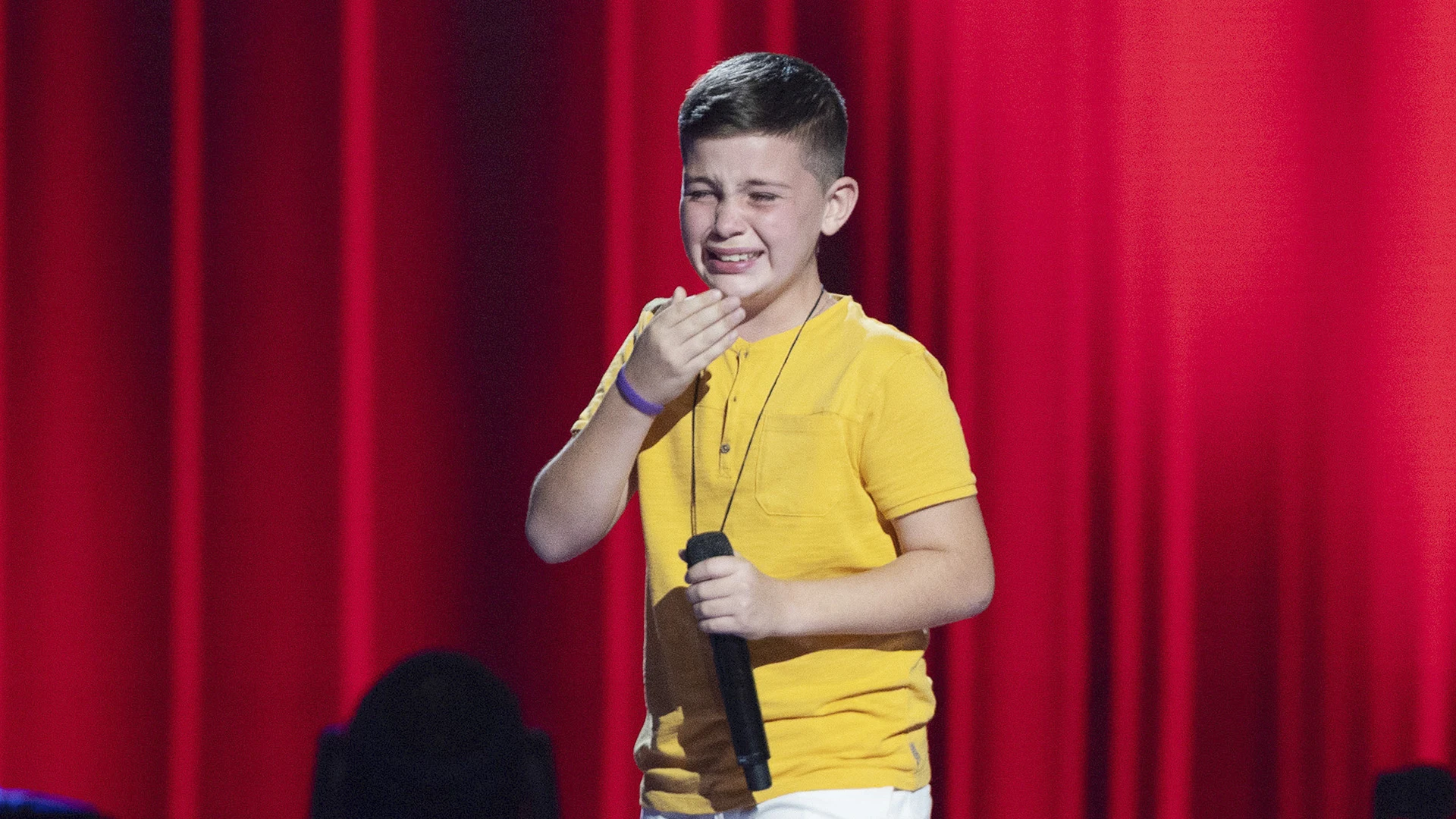 Joel Tena estalla a llorar al ver girarse a Sebastián Yatra en las Audiciones a ciegas de ‘La Voz Kids’ Joel Tena estalla a llorar al ver girarse a Sebastián Yatra en las Audiciones a ciegas de ‘La Voz Kids’