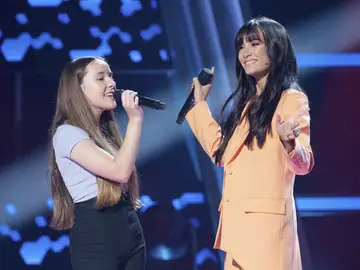 Aitana y Elia Camí impresionan cantando a dúo ‘11 razones’ en ‘La Voz Kids’ 