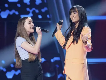 Aitana y Elia Camí impresionan cantando a dúo ‘11 razones’ en ‘La Voz Kids’ Aitana y Elia Camí impresionan cantando a dúo ‘11 razones’ en ‘La Voz Kids’