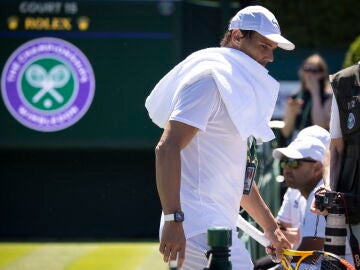 Rafa Nadal, en las instalaciones del All England Club