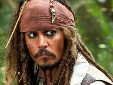 Johnny Depp como Jack Sparrow en 'Piratas del Caribe' Johnny Depp como Jack Sparrow en 'Piratas del Caribe'