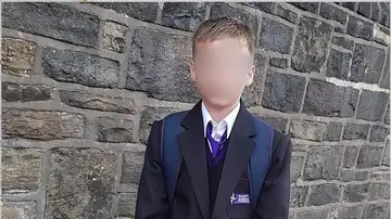 Sebastian Kalinowski con el uniforme de su escuela antes de ser asesinado Sebastian Kalinowski con el uniforme de su escuela antes de ser asesinado
