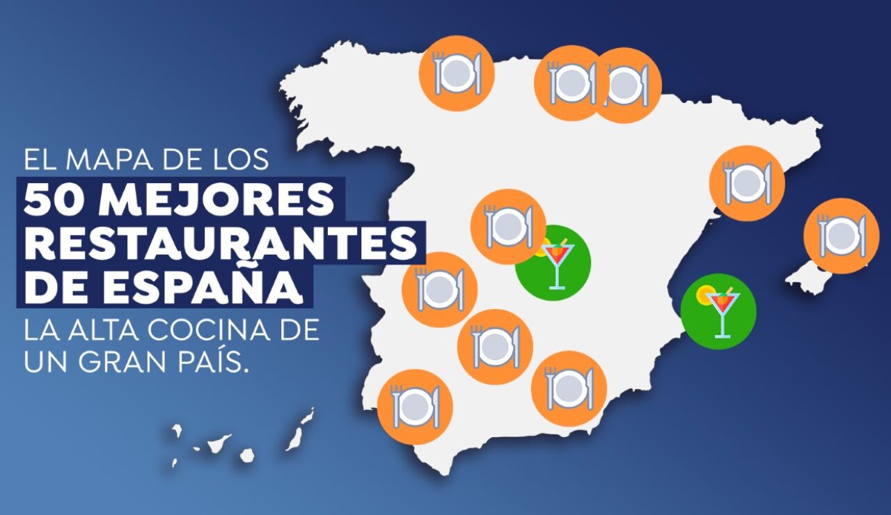 Los 50 mejores restaurantes de España