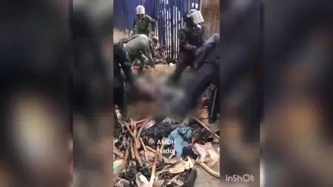 Salto a la valla Melilla Salto a la valla Melilla