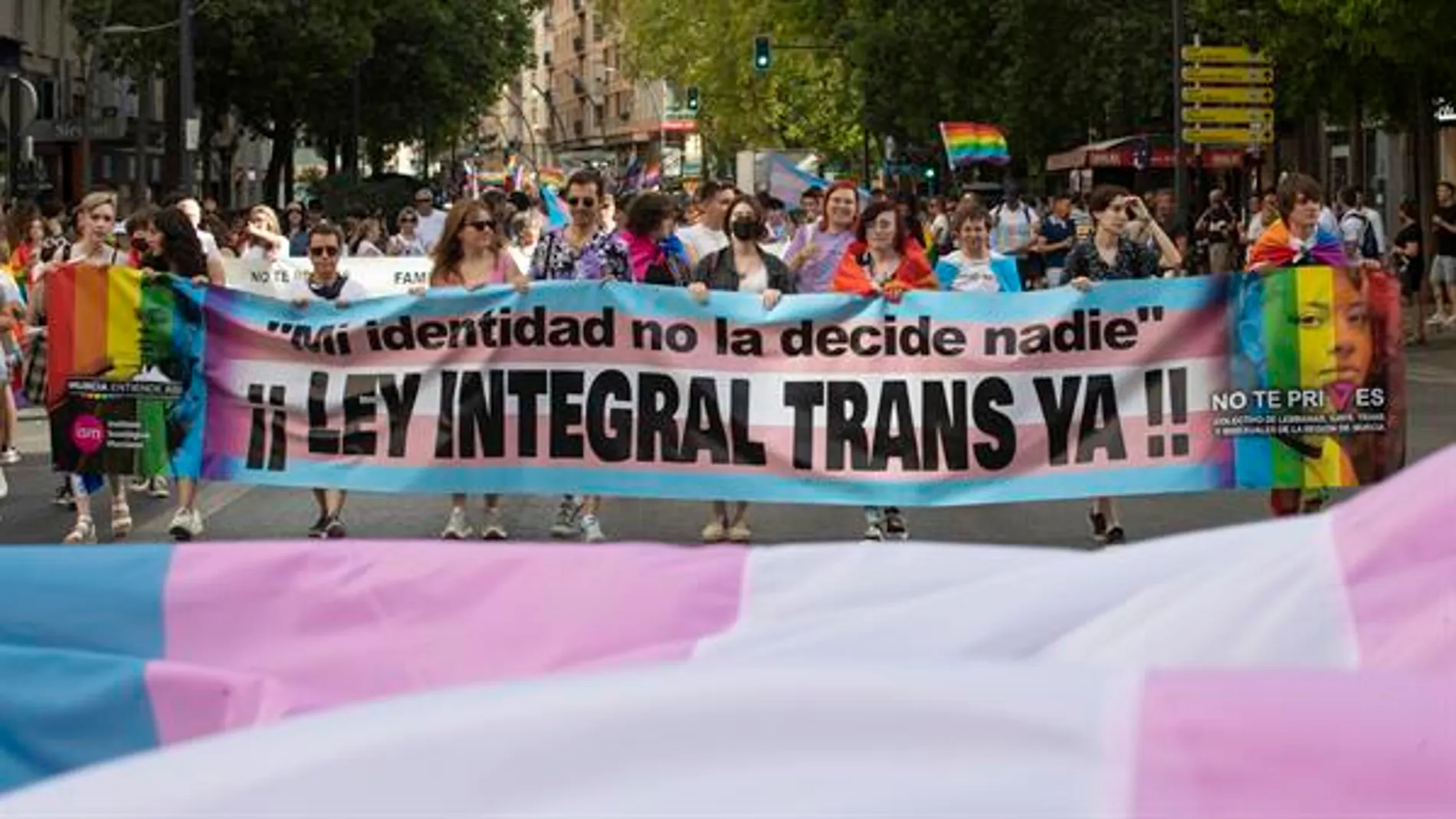 Aprobación de la Ley trans en vísperas del Orgullo