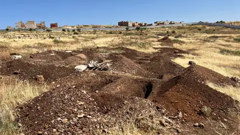 Imagen del cementerio de Sidi Salem, en las afueras de la localidad marroquí de Nador Imagen del cementerio de Sidi Salem, en las afueras de la localidad marroquí de Nador