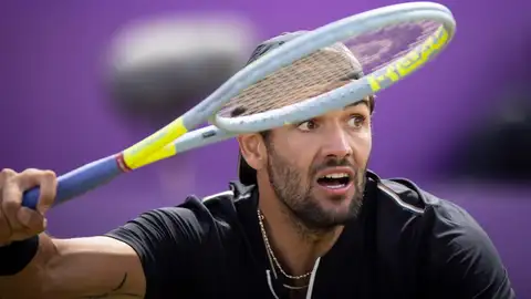 Berrettini era uno de los favoritos en Wimbledon Berrettini era uno de los favoritos en Wimbledon