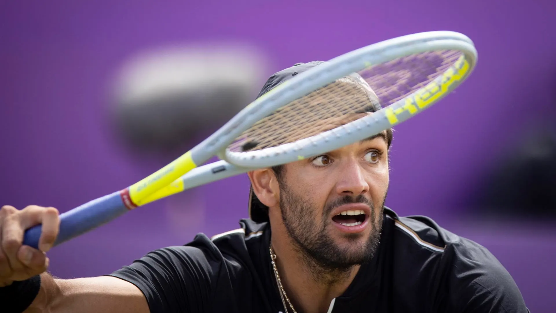 Berrettini era uno de los favoritos en Wimbledon Berrettini era uno de los favoritos en Wimbledon