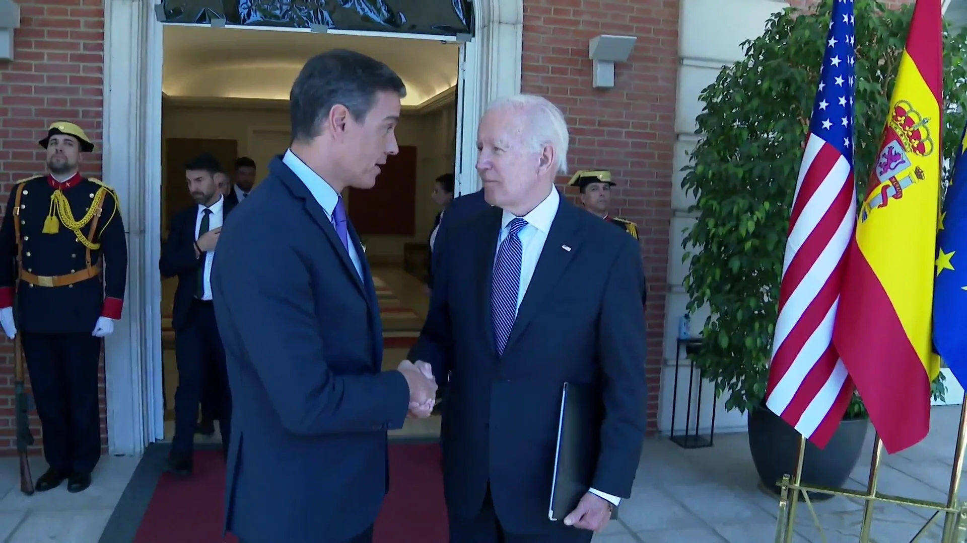 Joe Biden y Pedro Sánchez Joe Biden y Pedro Sánchez