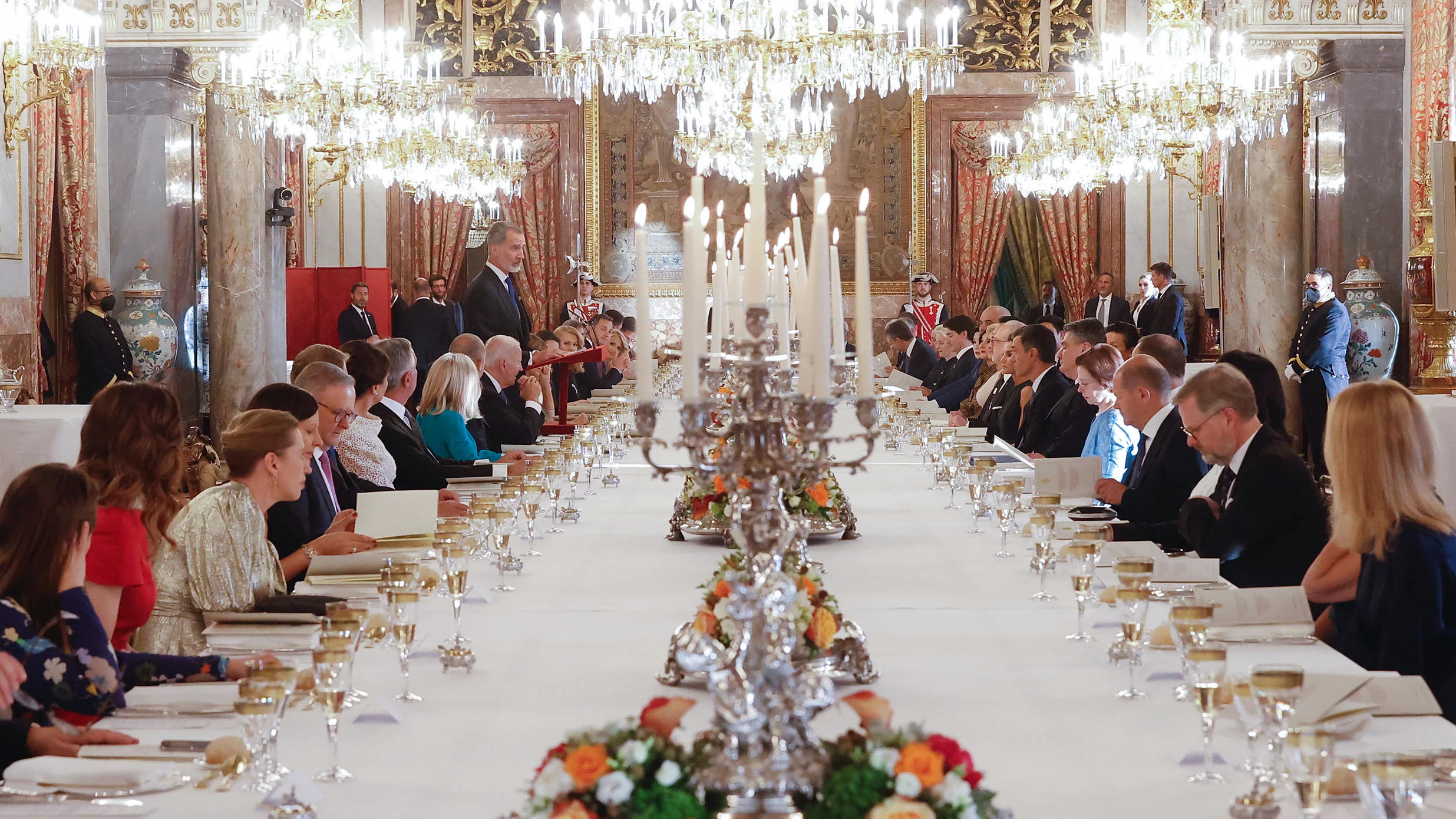 Menús, protocolo y todos los detalles de la cena de los líderes de la OTAN en Madrid Menús, protocolo y todos los detalles de la cena de los líderes de la OTAN en Madrid