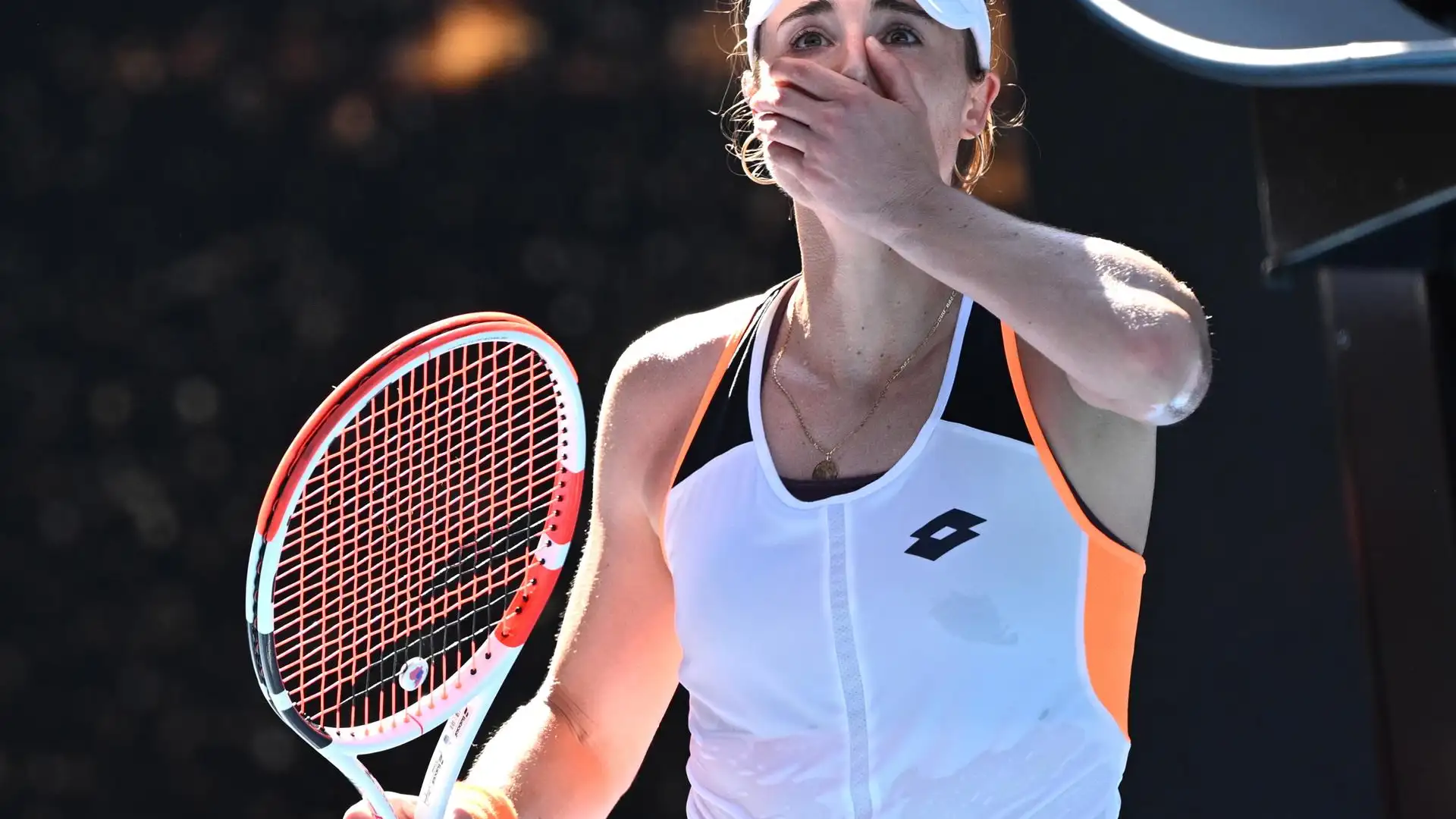 La tenista francesa Alize Cornet