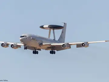 El avión AWACS de la OTAN El avión AWACS de la OTAN