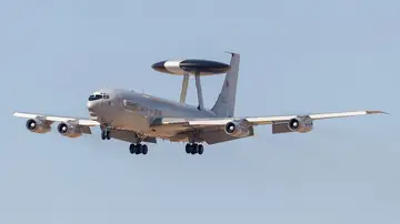 El avión AWACS de la OTAN El avión AWACS de la OTAN