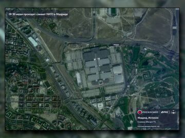 Foto satélite difundida por Rusia de IFEMA