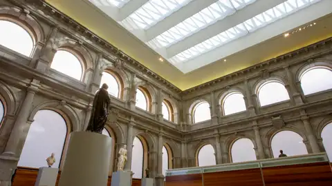 Uno de los escenarios de la cena de líderes en el Museo del Prado Uno de los escenarios de la cena de líderes en el Museo del Prado