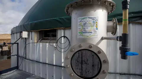 Imagen de archivo del gasoducto Imagen de archivo del gasoducto