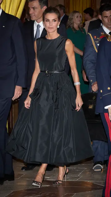 El vestido de la reina Letizia El vestido de la reina Letizia