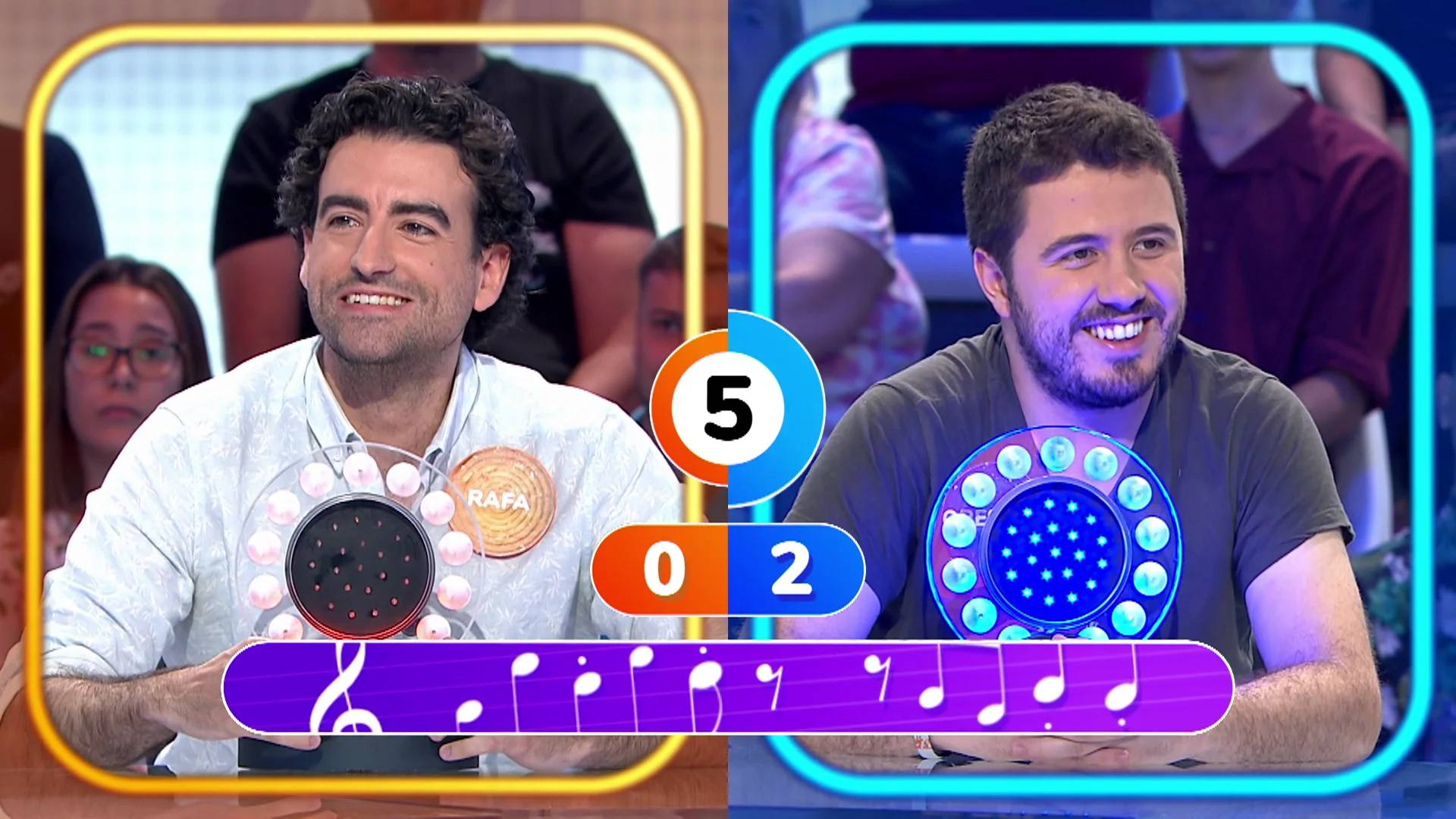 El momento m&aacute;s folcl&oacute;rico de Orestes y Rafa en &lsquo;La pista&rsquo; con &lsquo;&Eacute;chale guindas al pavo&rsquo;