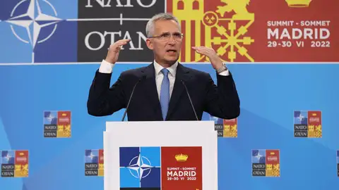 El secretario general de la OTAN, Jens Stoltenberg El secretario general de la OTAN, Jens Stoltenberg