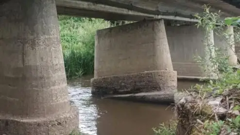 El pilar del puente hundido El pilar del puente hundido