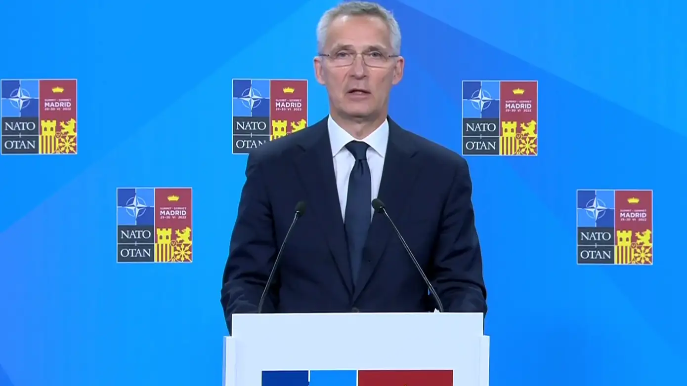Stoltenberg, jefe de la OTAN: "Ya se ha hecho oficial la uni&oacute;n de Finlandia y Suecia"