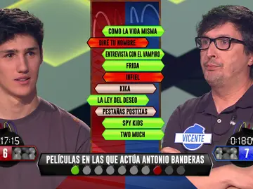 Un suspiro dice más que mil palabras: Vicente sufre para ganar la fase estratégica de ‘¡Boom!’ Un suspiro dice más que mil palabras: Vicente sufre para ganar la fase estratégica de ‘¡Boom!’