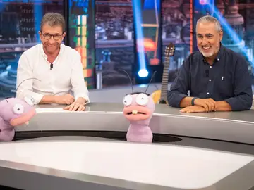 La comprometida pregunta a Trancas y Barrancas a Pablo Motos y Jorge Salvador: "¿Alguno ha querido dejar el programa alguna vez?" La comprometida pregunta a Trancas y Barrancas a Pablo Motos y Jorge Salvador: "¿Alguno ha querido dejar el programa alguna vez?"