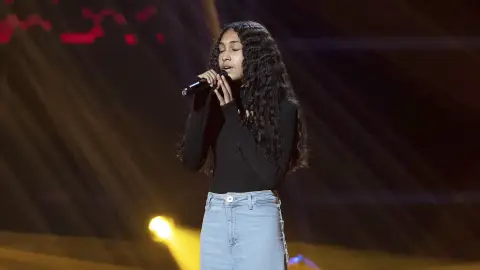 Daniela Angelina Socías saca toda la esencia de Billie Elish en ‘La Voz Kids’ Daniela Angelina Socías saca toda la esencia de Billie Elish en ‘La Voz Kids’