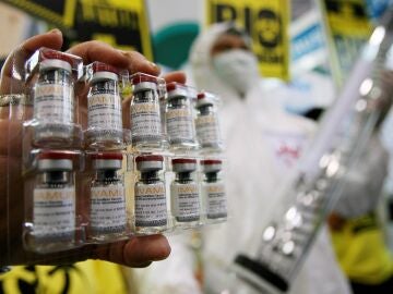 Dosis de la vacuna contra la viruela del mono