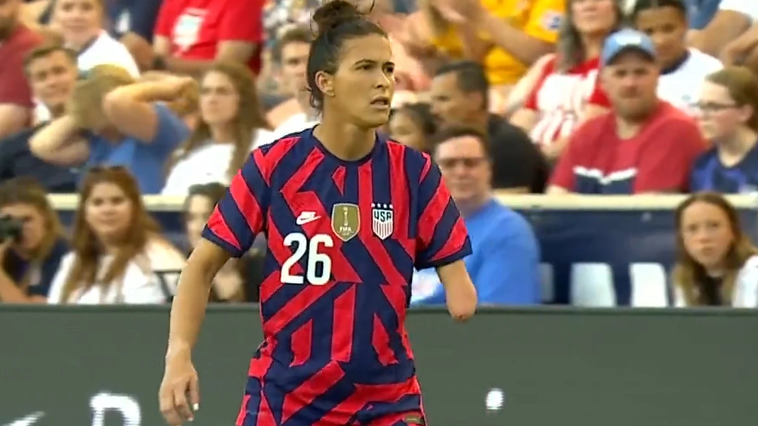 Carson Pickett, en el partido ante Colombia Carson Pickett, en el partido ante Colombia