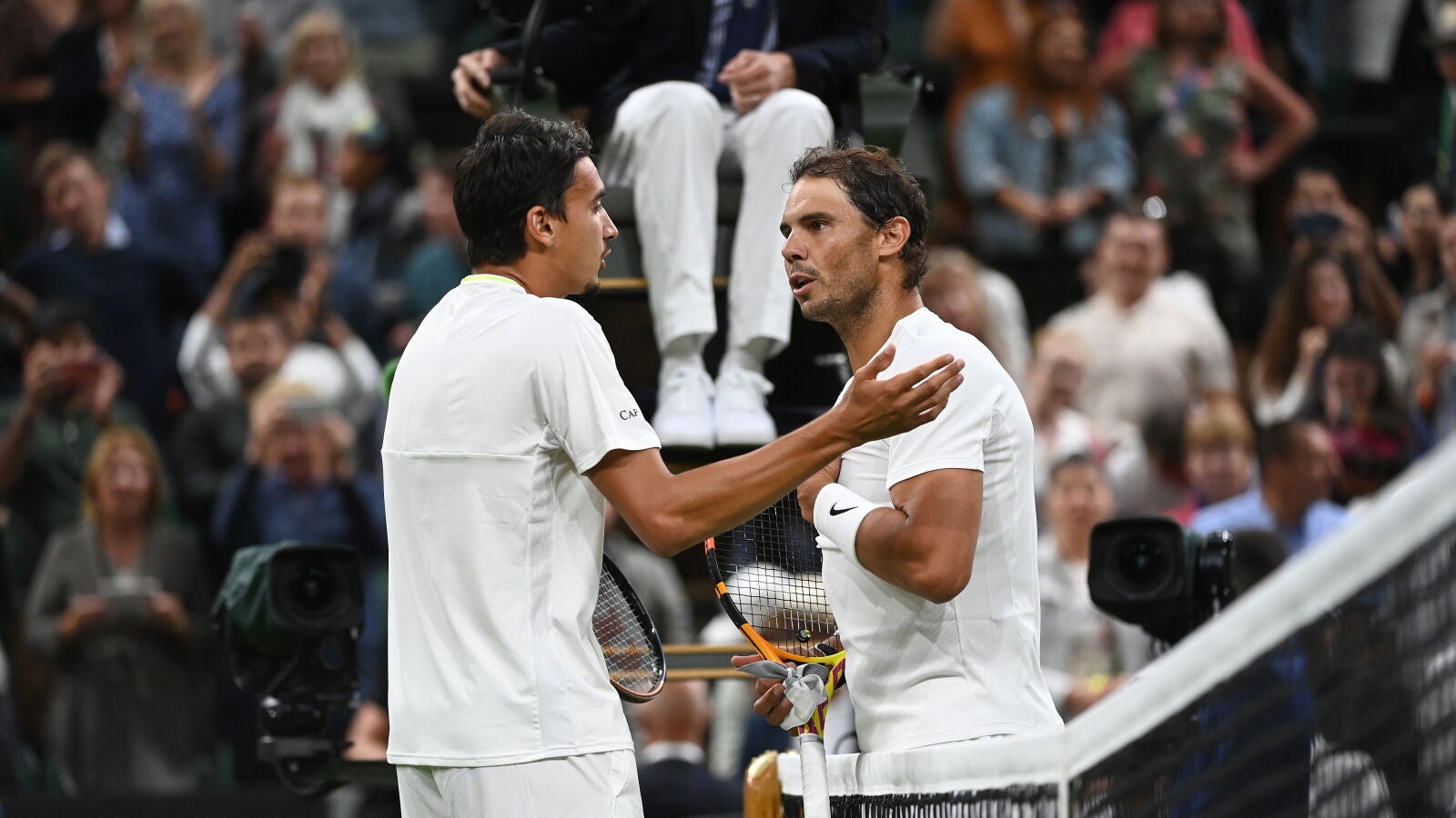 Nadal, arrepentido tras llamar a la red a Sonego al quejarse de sus gritos: 