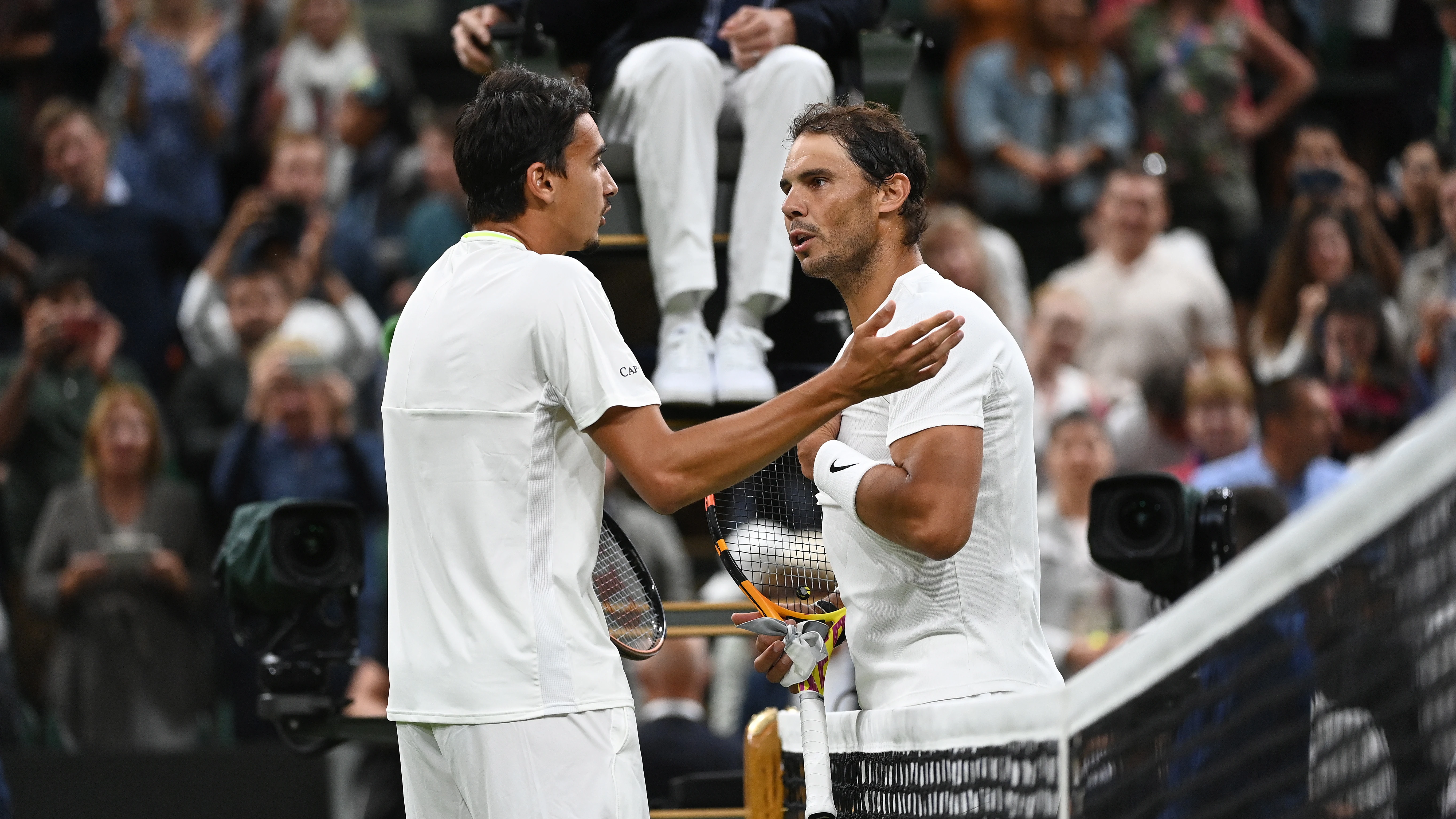 Nadal se quejó de los gritos de Sonego y pidió perdón: "Me he equivocado, le pido perdón" Nadal se quejó de los gritos de Sonego y pidió perdón: "Me he equivocado, le pido perdón"