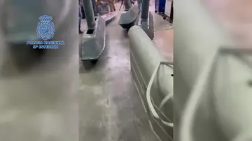 Los drones submarinos intervenidos por la Policía Los drones submarinos intervenidos por la Policía