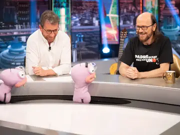 Trancas y Barrancas ponen a prueba la valía como padre de Santiago Segura en 'El Hormiguero 3.0' Trancas y Barrancas ponen a prueba la valía como padre de Santiago Segura en 'El Hormiguero 3.0'